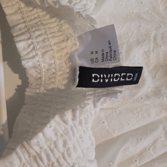 A.Byer Spaghetti Strap White Tank Top Size Medium - Picture 2 of 3